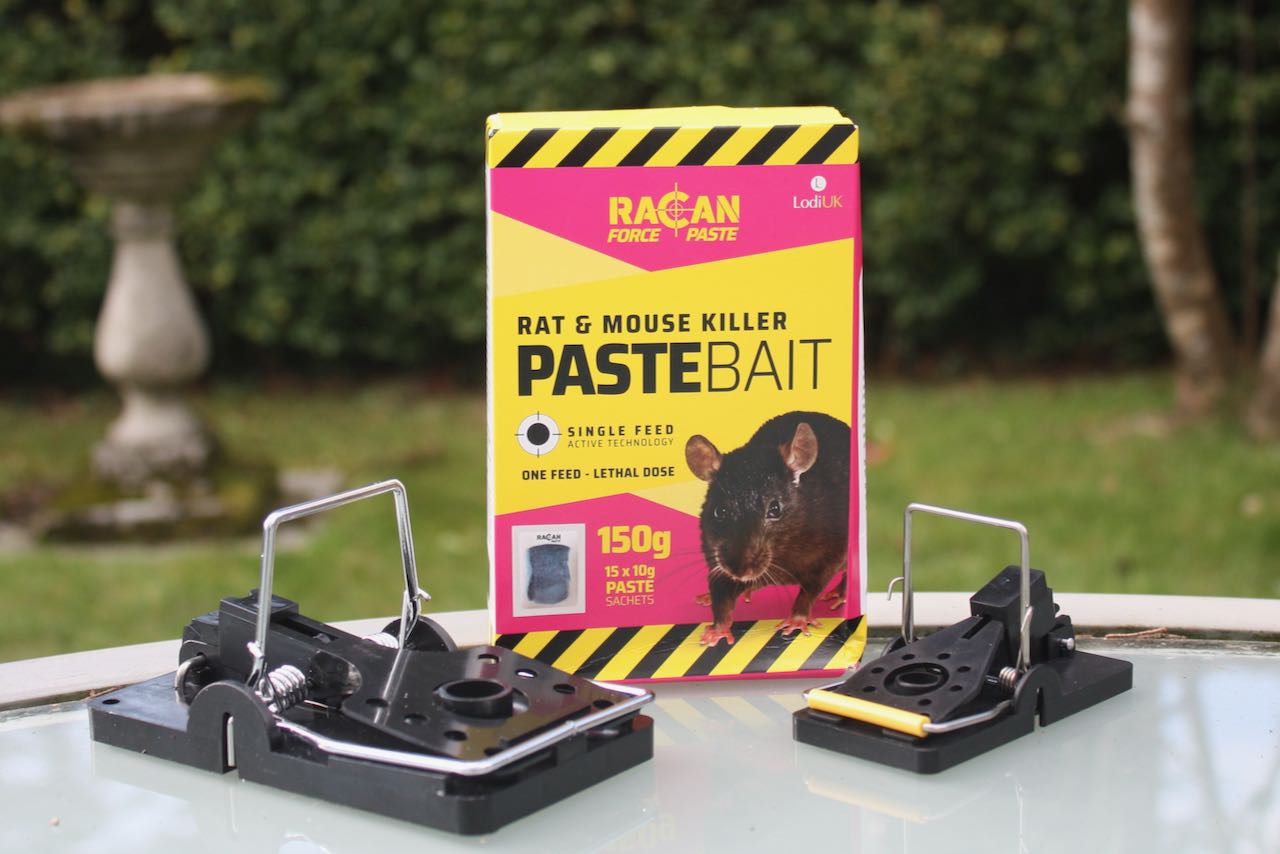 Two Traps & Box of Paste Bait Poison